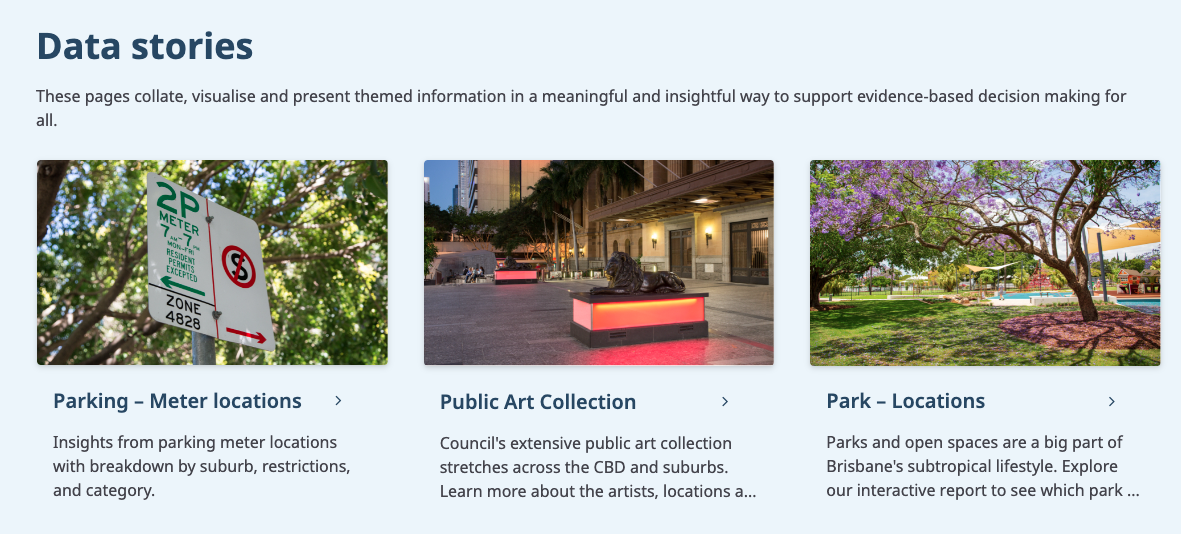 Brisbane's Open Data